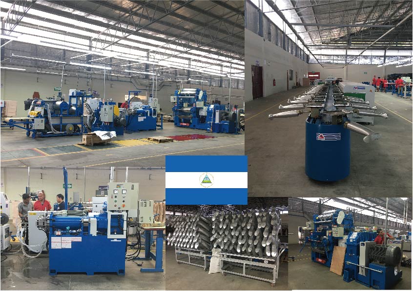linha de montagem de botas de neve (tipo rotativo)